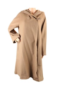 Vintage Hermes Tan Camelhair Coat
