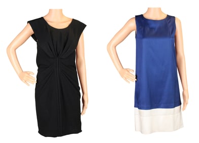 Two Balenciaga Cocktail Dresses