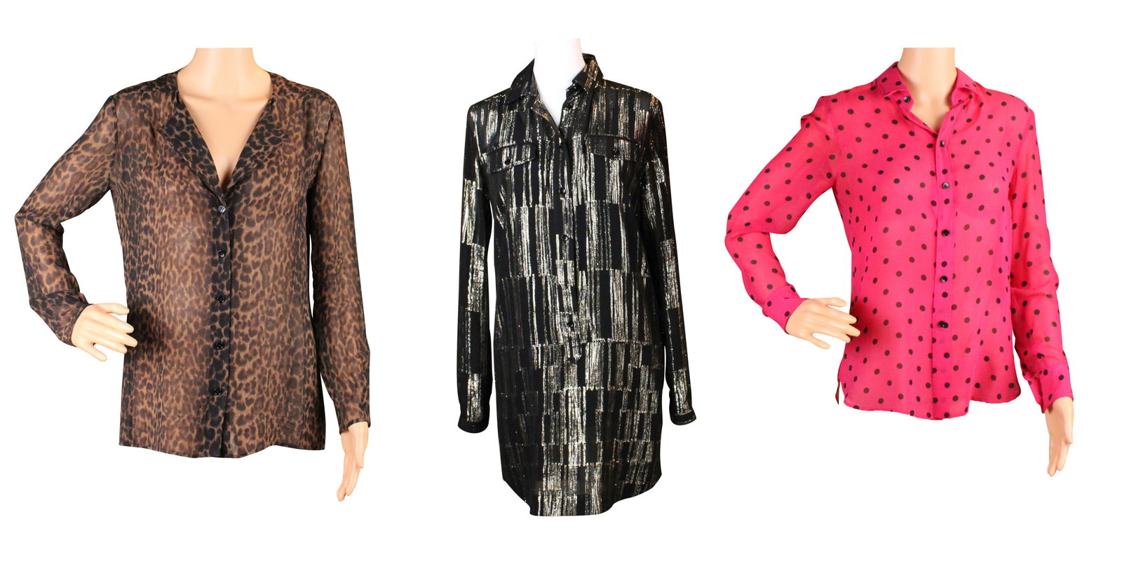 Three Yves Saint Laurent Blouses (1 of 13)
