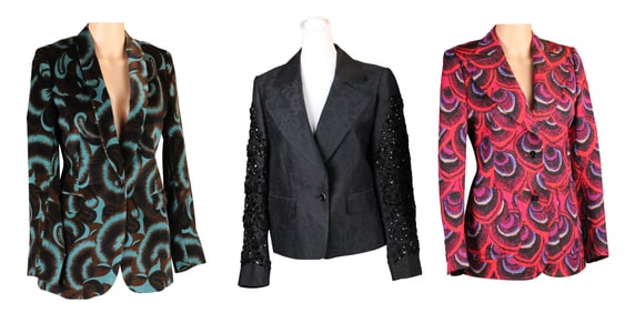 Three Dries Van Noten Blazers
