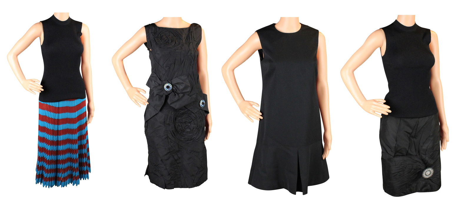 Five Calvin Klein Dresses, Skirts, and Shirts (1 of 17)