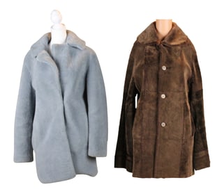 Two Shearling Coats