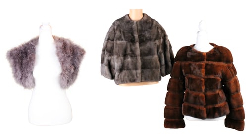 Two Fur Short Coats