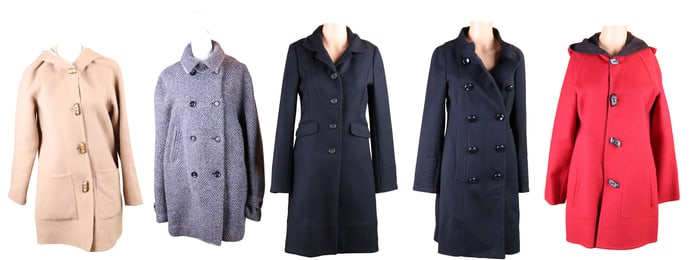 Five Pea Coats