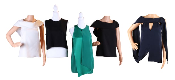 Five Designer Short Sleeve Shirts