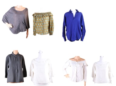 Six Designer Long Sleeve Shirts