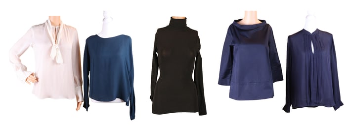 Five Designer Long Sleeve Shirts