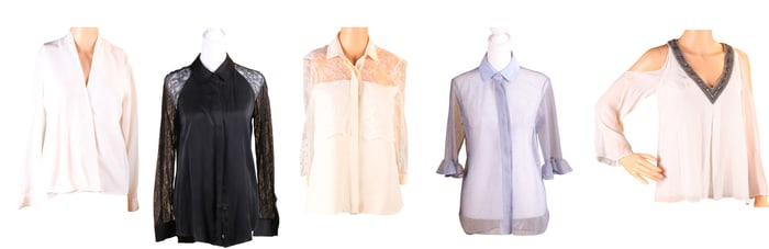 Five Designer Long Sleeve Shirts