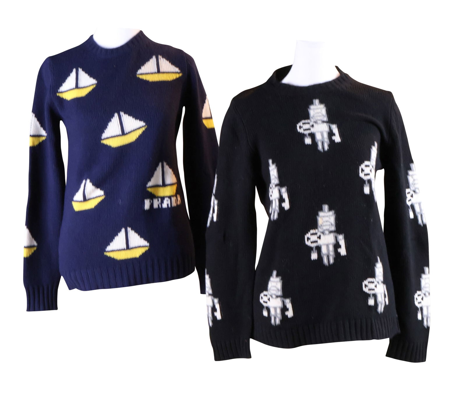 Two Prada Sweaters, Robots and Sailboats (1 of 10)