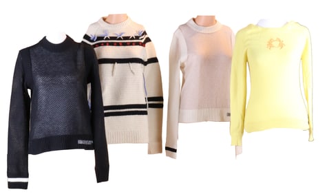 Three Calvin Klein Sweaters