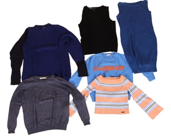 Six Designer Sweaters