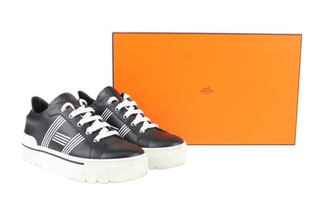 Hermes Black Dare Sneakers