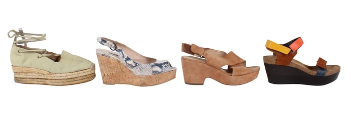 Hermes Espadrille Wedge Sandal