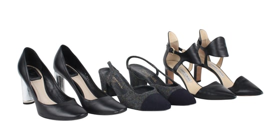 Three Pairs of Designer Heels