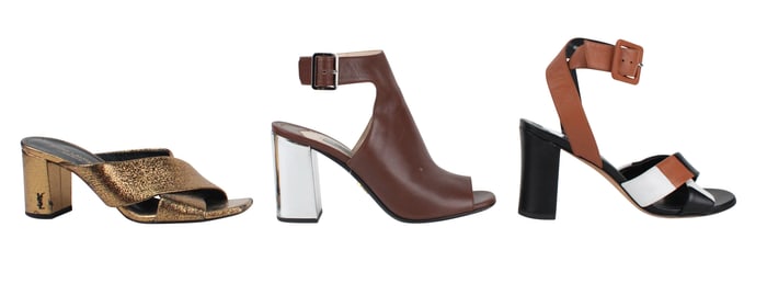 Three Pairs of Designer Heels