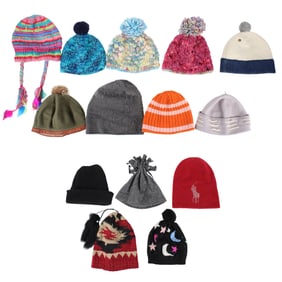 Two Ralph Lauren Knit Hats