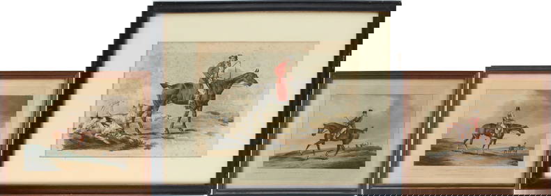Henry Thomas Alken, British 1785-1851, Morning and Afternoon, Aquatints (1 of 15)