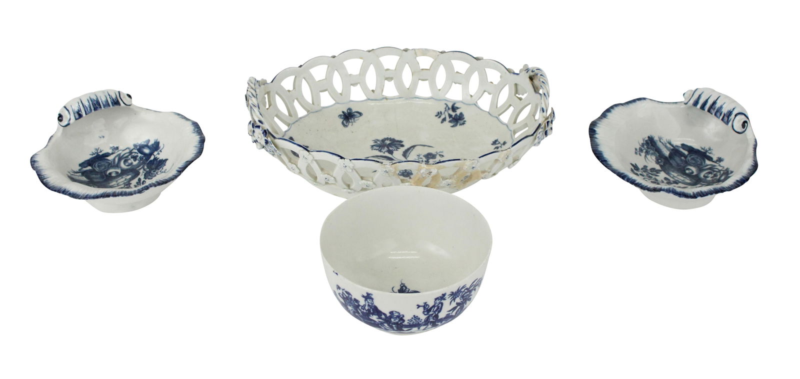 Royal Worcester Reticulated Porcelain Basket (1 of 15)