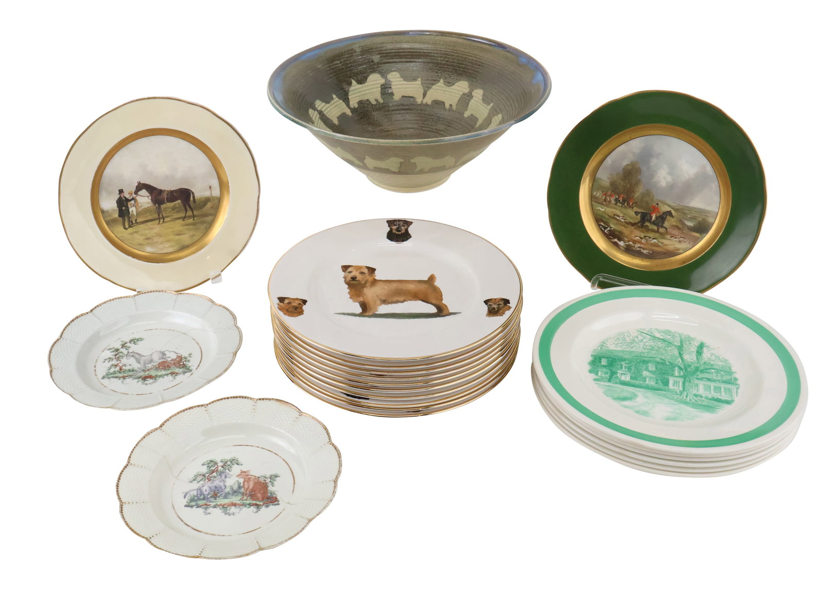 Six Wedgwood Foxcroft School Plates (1 of 18)