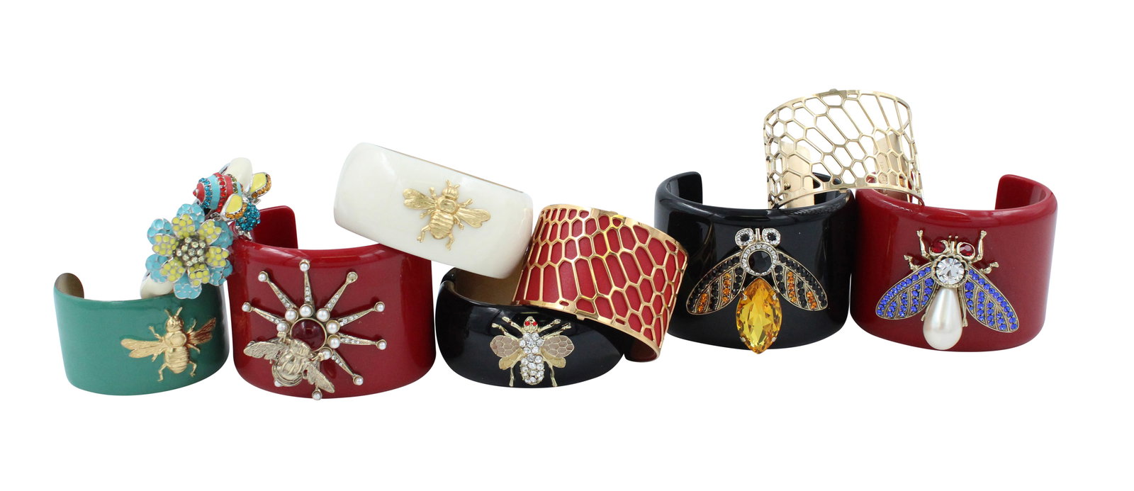 Ten Elaborate Bee Themed Bracelets and Cuffs (1 of 13)