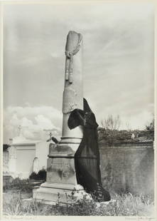 Clarence John Laughlin, American 1905-1985, The Romanticists, Gelatin Silver Print: Clarence John LaughlinAmerican, 1905-1985The RomanticistsGelatin Silver PrintSigned l.r., titled, l.l., labeled verso.Sight: 20 x 15 1/2 in. (50.8 x 39.4 cm.), Frame: 27 1/4 x 22 1/4 in. (69.2 x 56.5