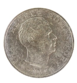 Nineteen Romania .700 Silver Coins