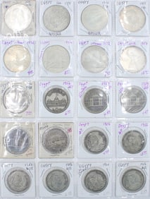Twenty Egyptian Silver Coins