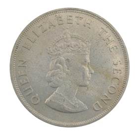 Thirty-Seven Non-Silver Bailiwick of Jersey 5 Shilling Coins