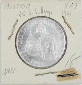 Forty-Six Silver Austrian Coins