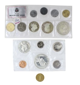 Five Foreign Coin Sets