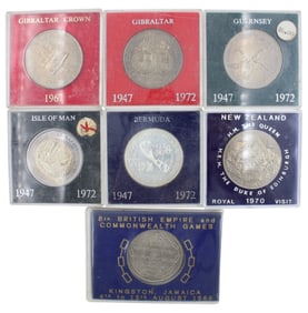 Group of Foreign Commemorative Coins