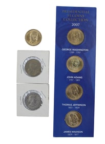 Group of Manganese-Brass "Golden" US Dollar Coins