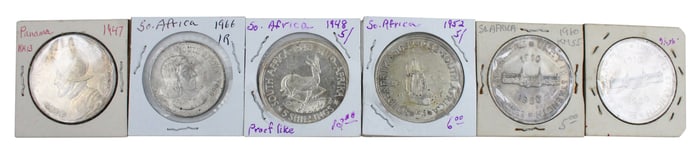 Forty-Four Assorted Foreign Silver Coins