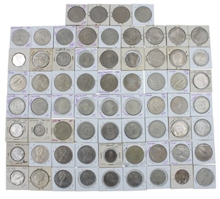 Sixty-Seven Assorted Foreign Non-Silver Coins