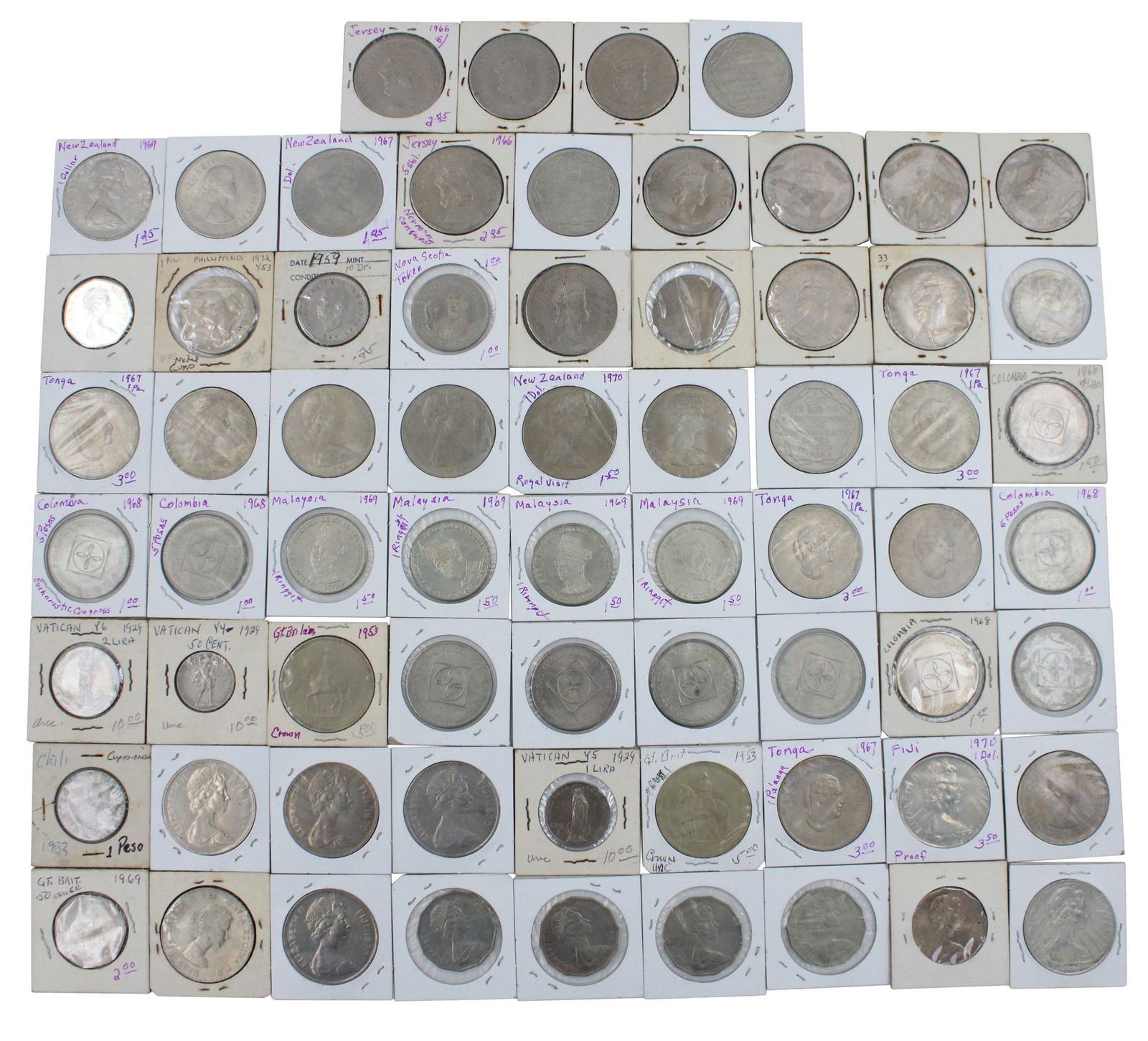 Sixty-Seven Assorted Foreign Non-Silver Coins (1 of 17)