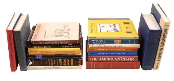 Grouping of Books on Early American Furniture