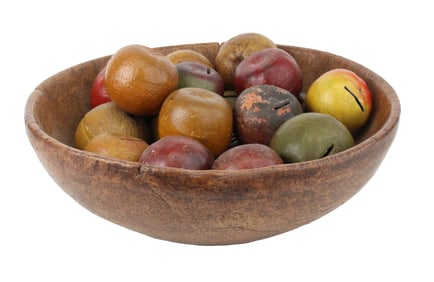 Twenty-One Fruit Shaped Earthenware Still Banks
