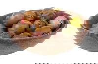 Twenty-One Fruit Shaped Earthenware Still Banks