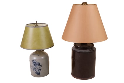 White's Binghamton Salt-Glazed Stoneware Jug