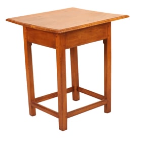 George III Style Mahogany Side Table