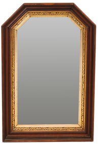 Empire Parcel-Gilt Mahogany Pier Mirror