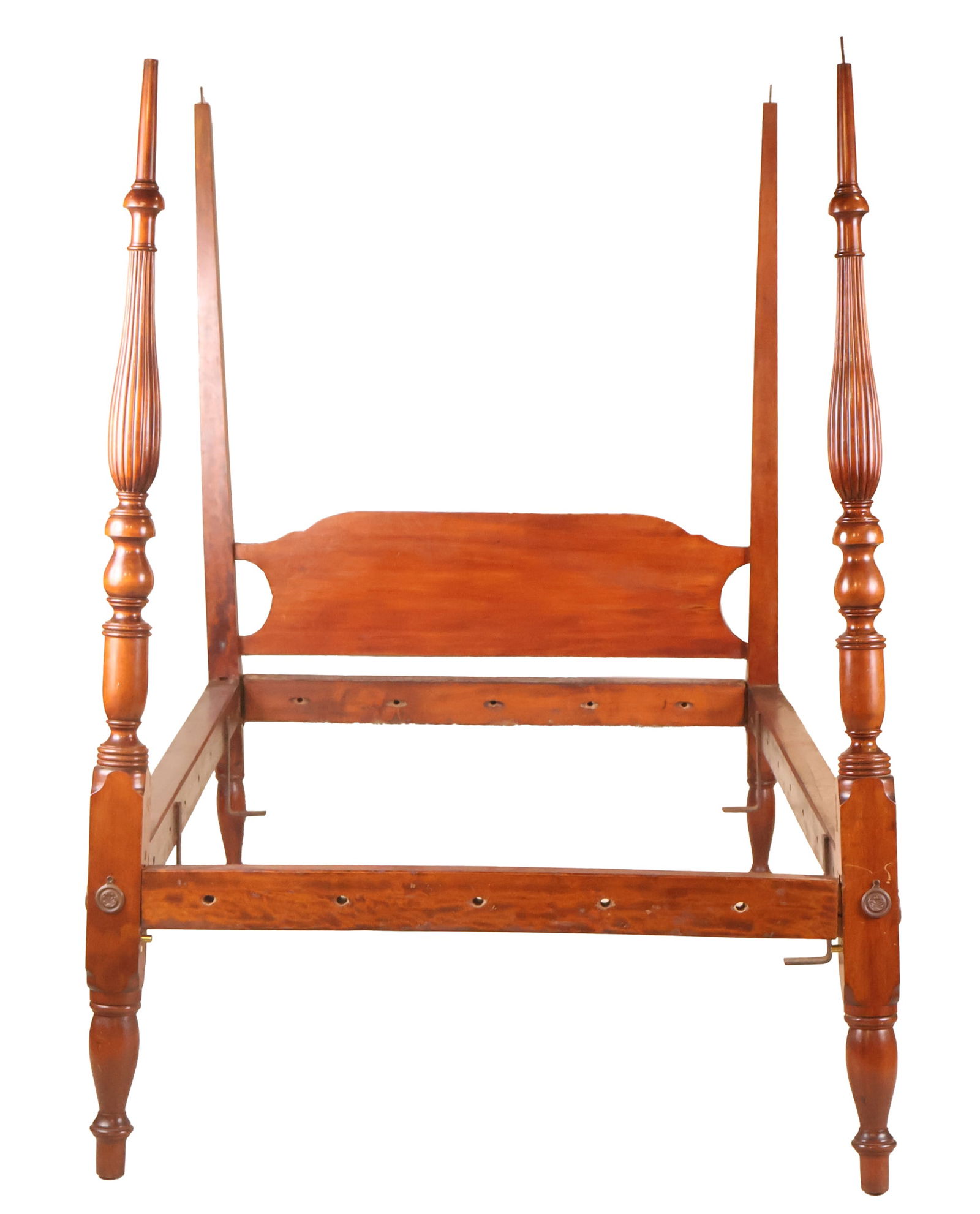 Federal Mahogany Three Quarter Canopy Rope Bed (1 of 15)