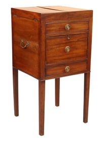 George III Mahogany Dressing Stand