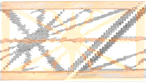 Carved Architectural Lattice Decoration