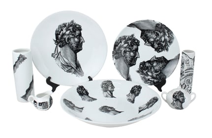 Seven Timney Fowler Porcelain Table Articles