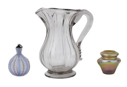 L.C. Tiffany Favrile Glass Small Vase