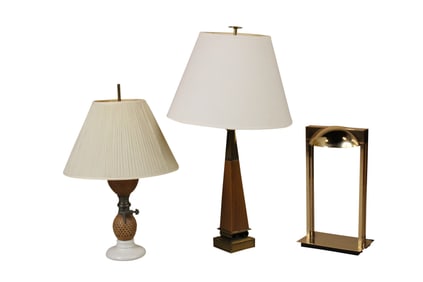 Two Modern Table Lamps