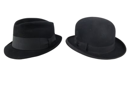 Parkleigh Gimbel Brothers Vintage Bowler Hat