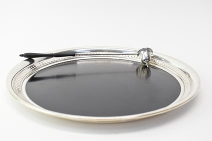 Wallace Modernique Sterling Silver Drinks Tray