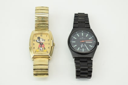 Vintage Mickey Mouse Walt Disney Wrist Watch